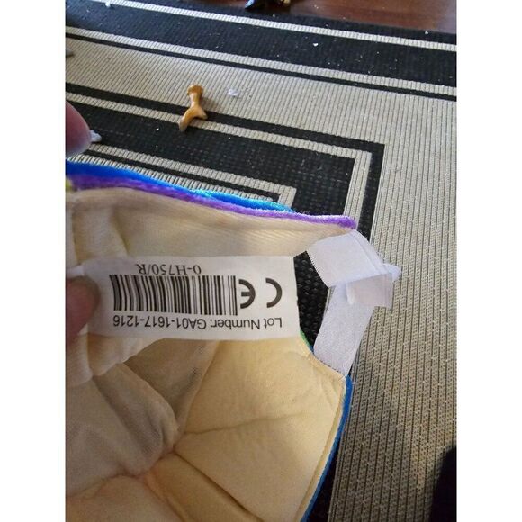 Colorful Rainbow Poop Emoji Hat Plush By Classic Toy Co. For Kids & Adults - Picture 8 of 8